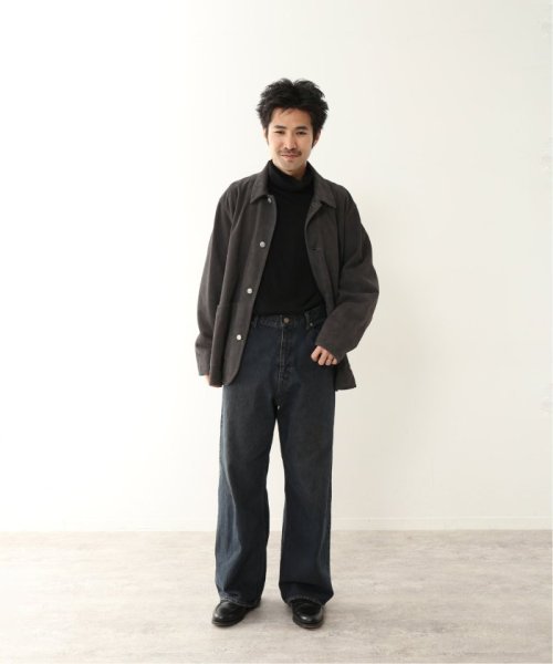 《予約》【FOLL / フォル】washed suede coverall jacket FOLL