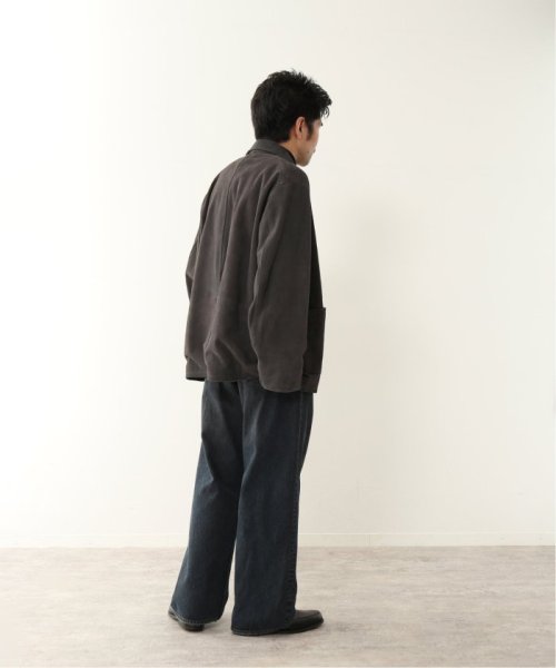《予約》【FOLL / フォル】washed suede coverall jacket FOLL