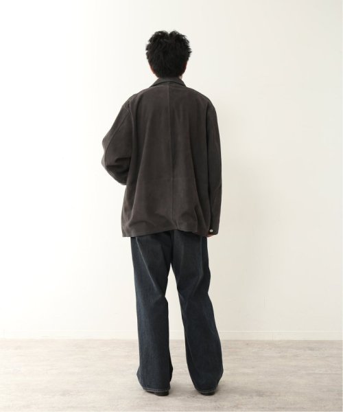 《予約》【FOLL / フォル】washed suede coverall jacket FOLL