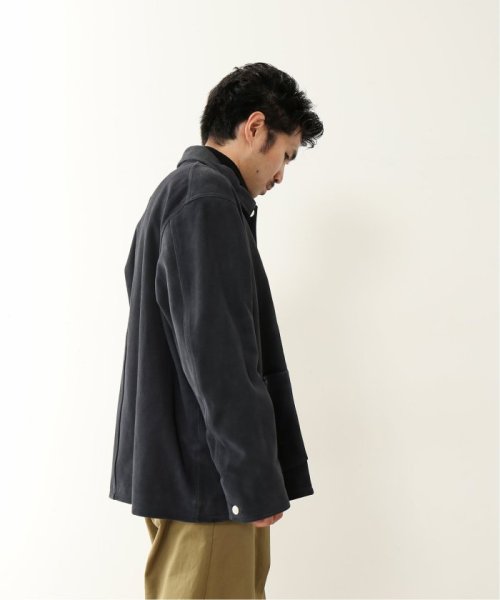 《予約》【FOLL / フォル】washed suede coverall jacket FOLL