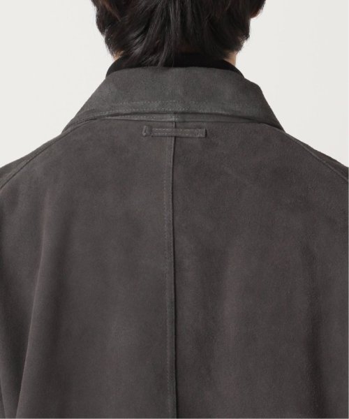 《予約》【FOLL / フォル】washed suede coverall jacket FOLL