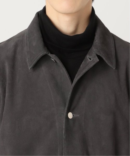 《予約》【FOLL / フォル】washed suede coverall jacket FOLL