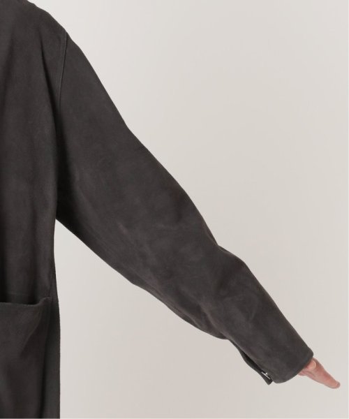 《予約》【FOLL / フォル】washed suede coverall jacket FOLL