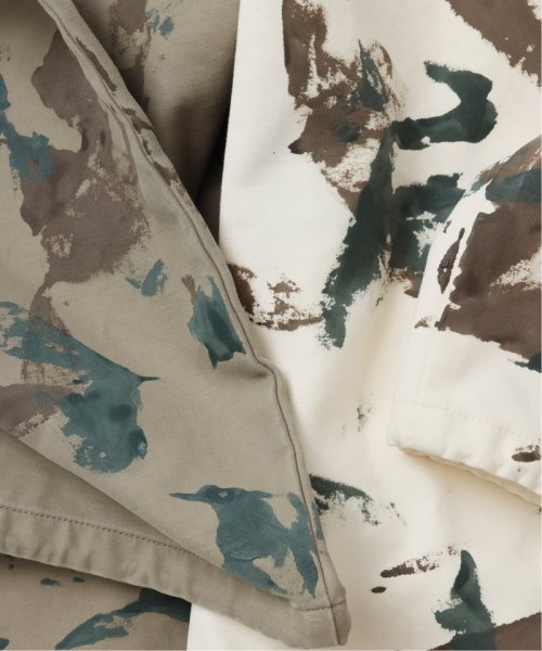 《予約》【FOLL / フォル】hand painted camo work pants FOLL