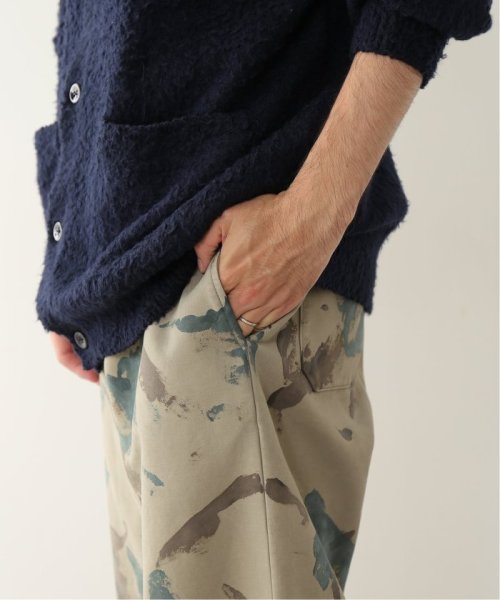 《予約》【FOLL / フォル】hand painted camo work pants FOLL