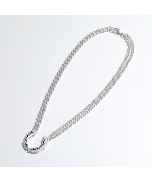 FRED PERRY ネックレス MS6707 DBL CHAIN LAUREL WRTH NECKLACE 商品