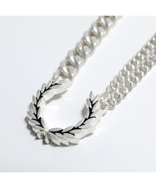 FRED PERRY ネックレス MS6707 DBL CHAIN LAUREL WRTH NECKLACE 商品