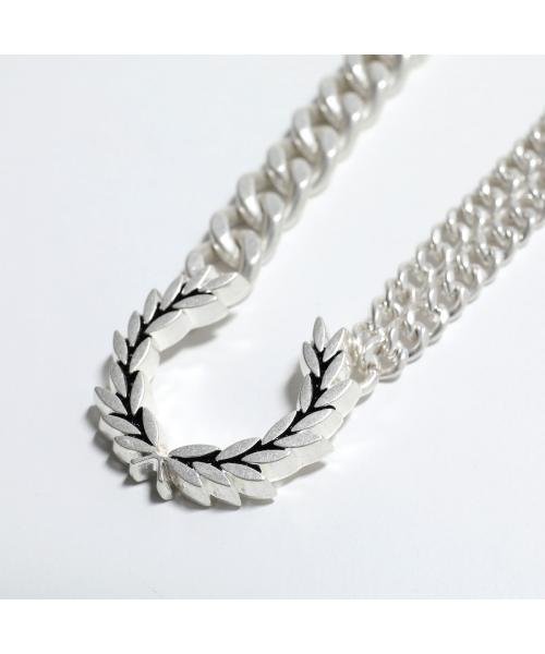 FRED PERRY ネックレス MS6707 DBL CHAIN LAUREL WRTH NECKLACE ネックレス FRED PERRY MS6707 DBL CHAIN LAUREL WRTH