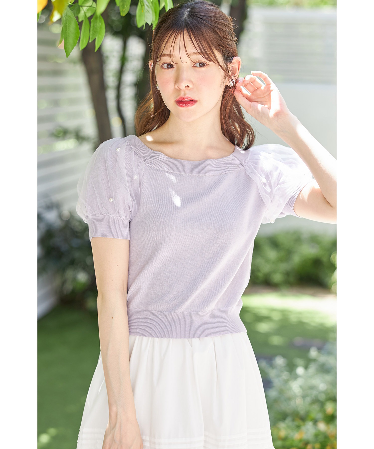 Toalice たっぷりリボンのコルセット風ドレス フルセット