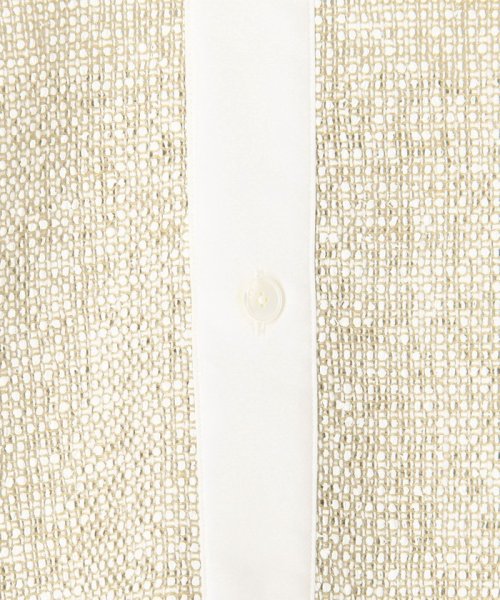 CABaN ストローヤーン ワイドカフスシャツ ワイドカフスシャツ ストローヤーン CABaN DG2258606008(17424円)