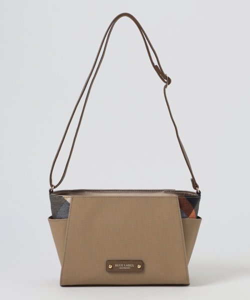 パーシャルクレストブリッジチェックPVCミニショルダー 