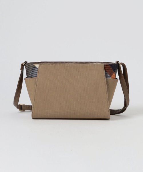 パーシャルクレストブリッジチェックPVCミニショルダー 