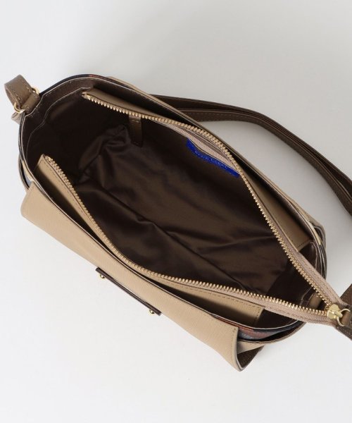 パーシャルクレストブリッジチェックPVCミニショルダー 