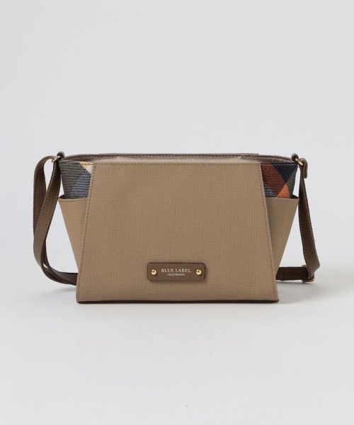 パーシャルクレストブリッジチェックPVCミニショルダー 