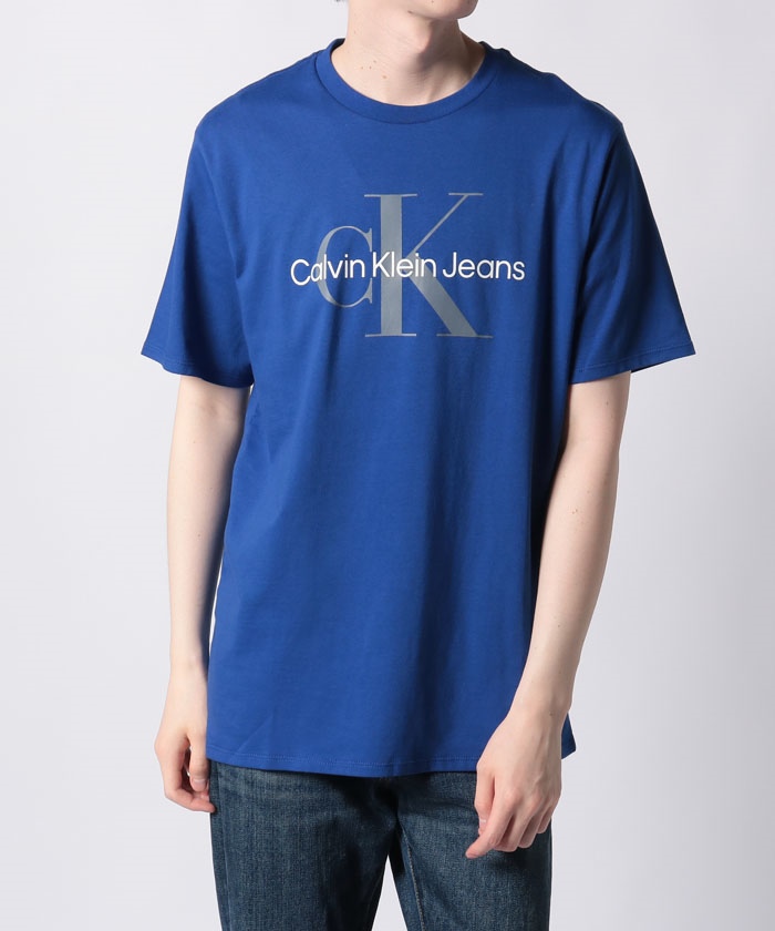 セール】【Calvin Klein / カルバンクライン】フロントロゴ プリント Tシャツ 半袖 クルーネック 40DC813(505985987)  | カルバンクライン(Calvin Klein) - MAGASEEK