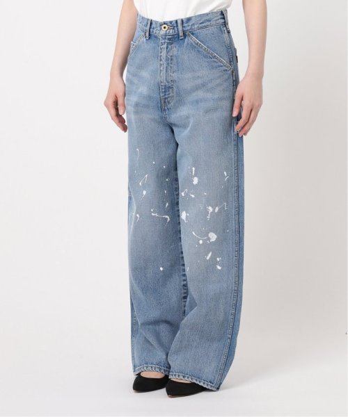 5 1/2 PAINTER DENIM 1/2 Spick アテンション はブルーのみに該当します 160cm　着用サイズ 163cm　着用サイズ