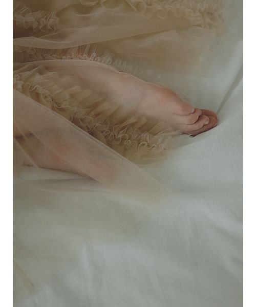 ランダムフリルチュールスカート 予めご了承ください