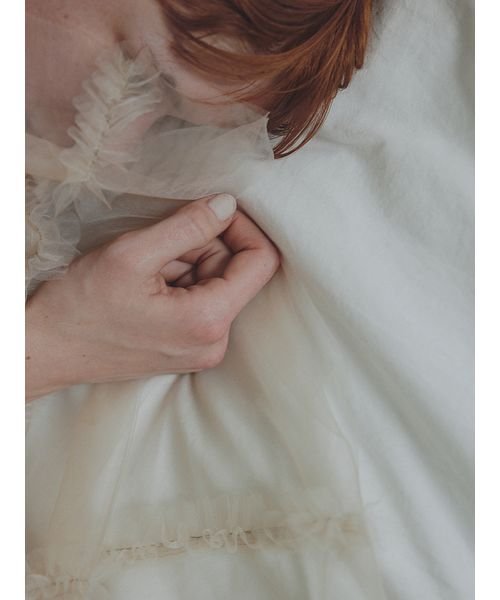 ランダムフリルチュールスカート 予めご了承ください