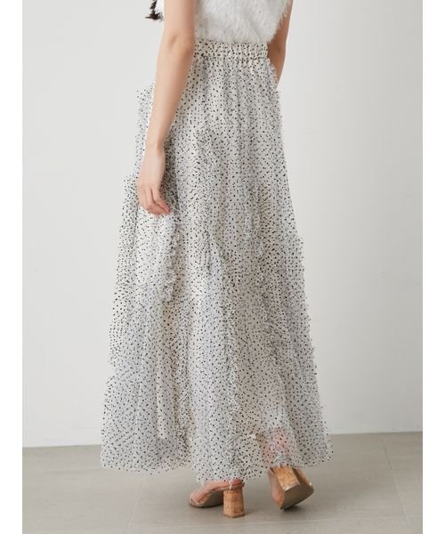 ランダムフリルチュールスカート 予めご了承ください