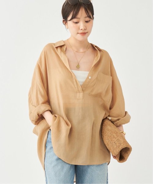 RAMIE LYOCELL LOOSE ブラウス 