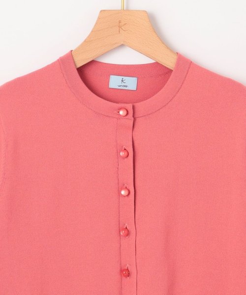 【洗える・6色展開】CANDYボタン 半袖カーディガン 人気・おすすめ｜使いやすい・旅行におすすめ 品質保証 全国発送