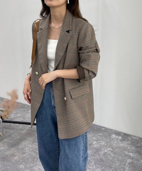 ダブルブレストジャケット 