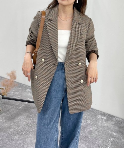 ダブルブレストジャケット 