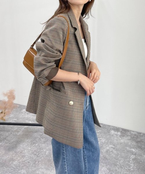 ダブルブレストジャケット 