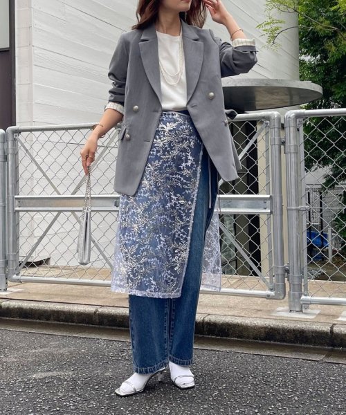 ダブルブレストジャケット 