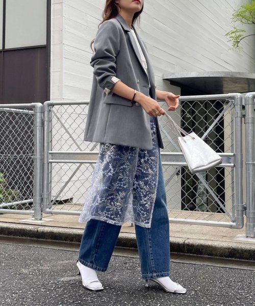 ダブルブレストジャケット 