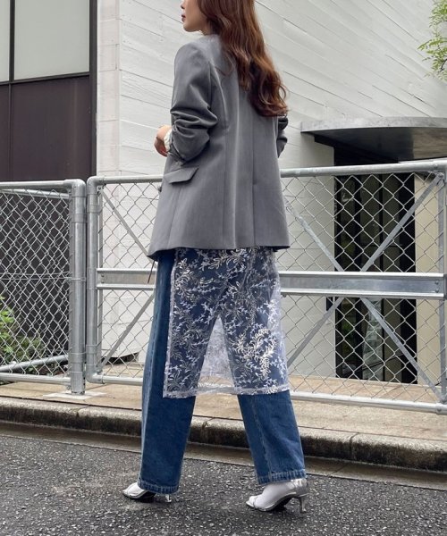 ダブルブレストジャケット 