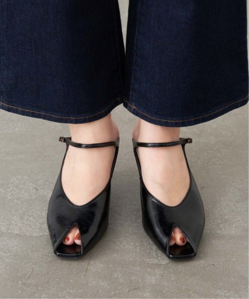 《予約》GRISE6cmピープトゥストラップミュール シューズ サンダル RI1401297200(10725円)