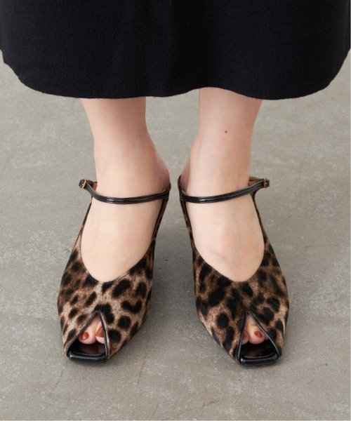 《予約》GRISE6cmピープトゥストラップミュール シューズ サンダル RI1401297200(10725円)