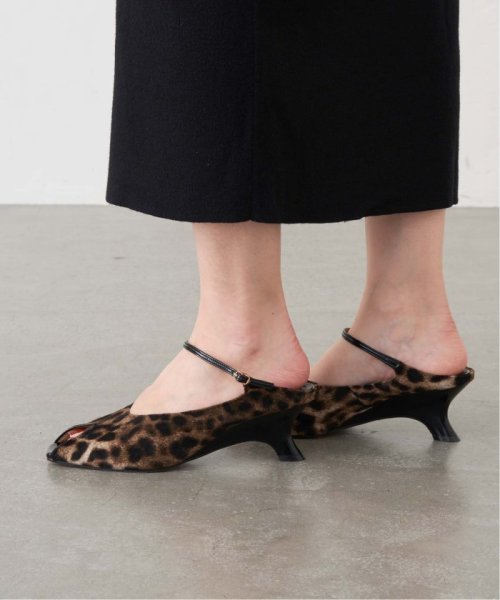 《予約》GRISE6cmピープトゥストラップミュール シューズ サンダル RI1401297200(10725円)