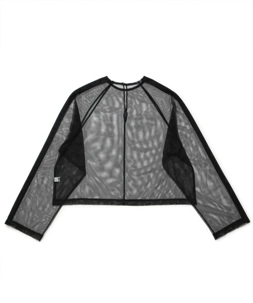 M TO R(M TO R)/［TOPS］MESH RAGLAN LINE PULLOVER/img13