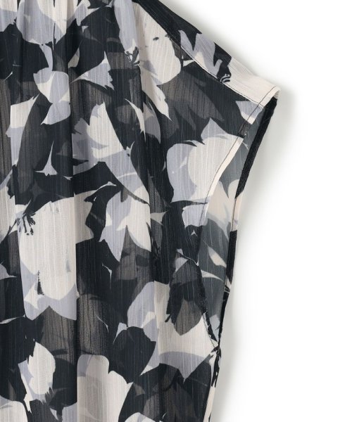 【洗える】Ratti シャドーフラワー プリント ブラウス BCD1365947869 (10450円)