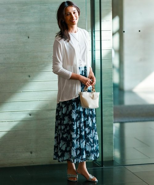 洗える】Ratti シャドーフラワープリント スカート(506392138) | 23区  