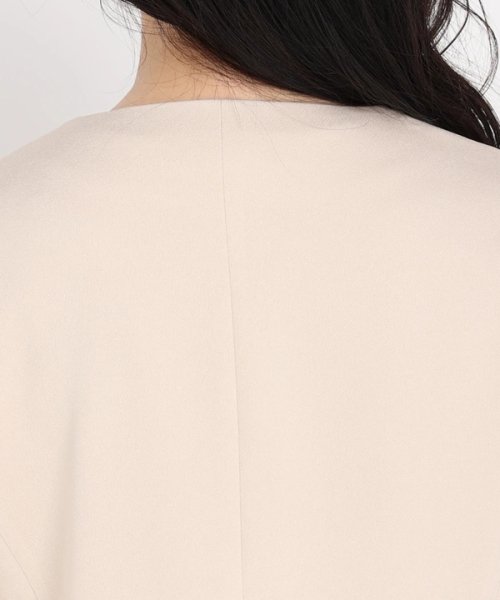 ノーカラージャケット 