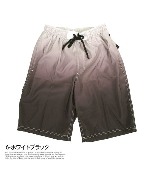セール】メンズ サーフパンツ フィットネス グラデーション 海水パンツ 