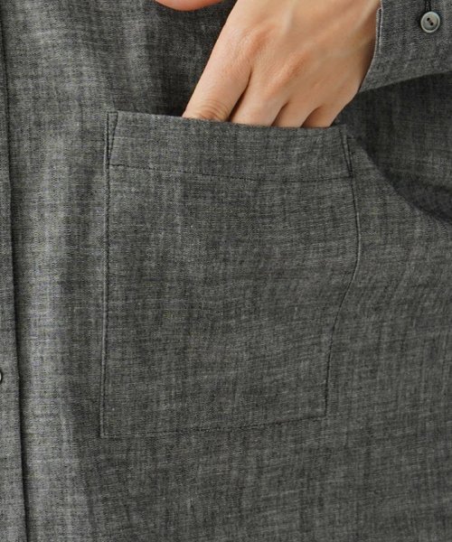 【セットアップ対応商品】ラウンドカットブラウス【THE NEW】【Leilian WHITE LABEL】 NEW WHITE LABEL