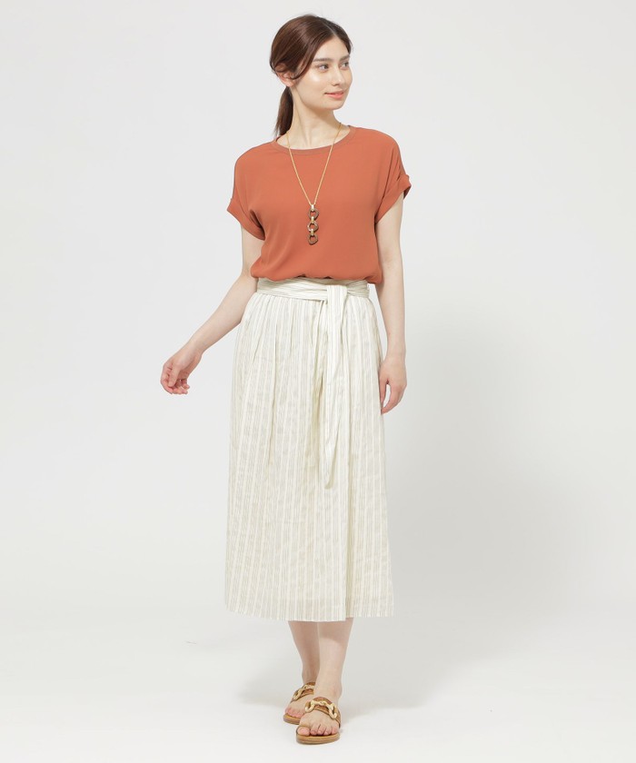 ウォッシャブル】トリプルコンビカットソー プルオーバー(506215611