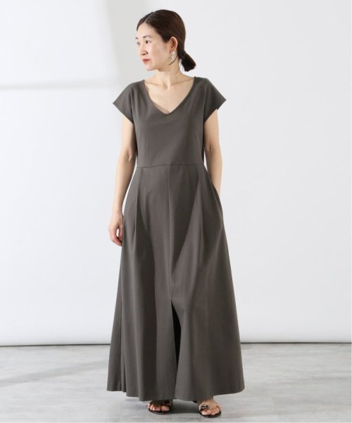 オープンバック ドライジャージドレス VERMEIL par