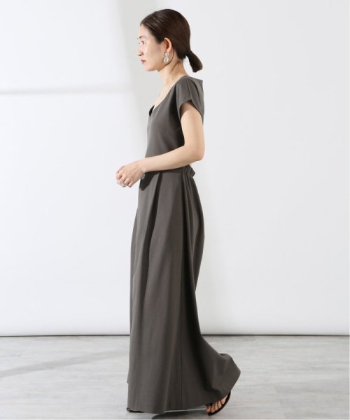 オープンバック ドライジャージドレス VERMEIL par