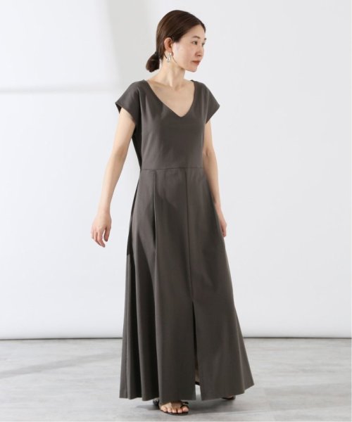 オープンバック ドライジャージドレス VERMEIL par