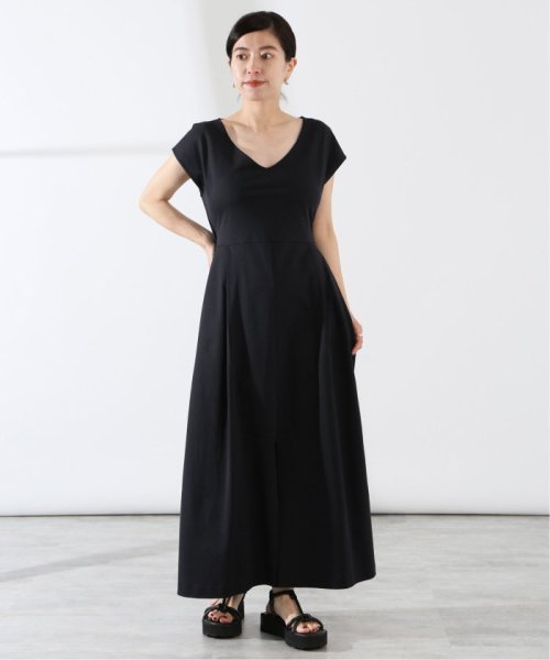 オープンバック ドライジャージドレス VERMEIL par