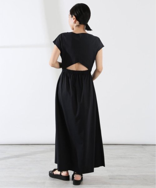 オープンバック ドライジャージドレス VERMEIL par