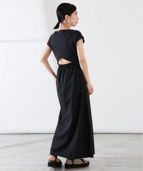 オープンバック ドライジャージドレス VERMEIL par