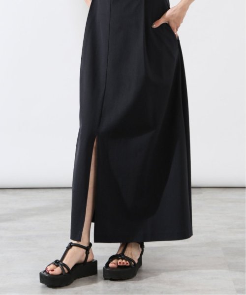 オープンバック ドライジャージドレス VERMEIL par