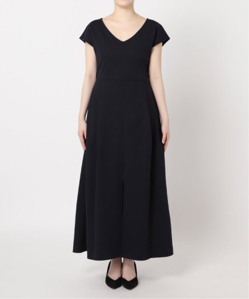 オープンバック ドライジャージドレス VERMEIL par