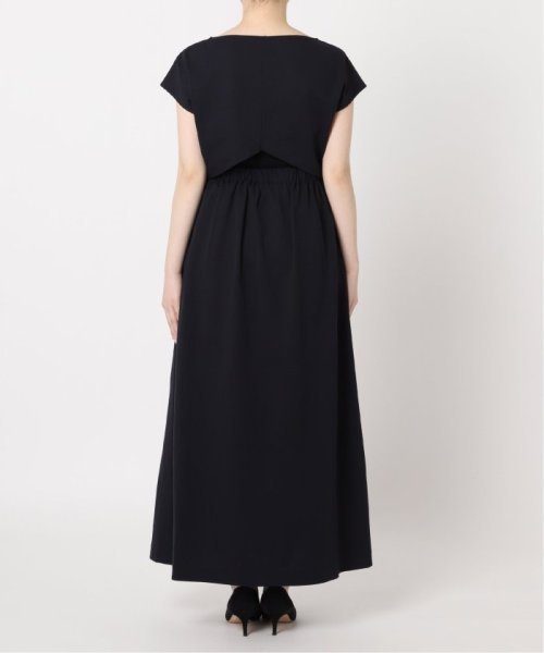 オープンバック ドライジャージドレス VERMEIL par